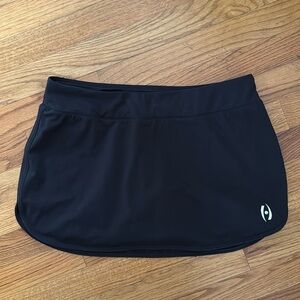 Harrow Field Hockey Skirt Shorts Underneath Quest Black Skort Women M